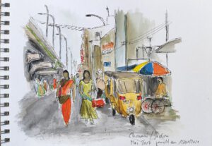 Reisekizze-Chennai