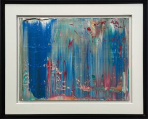 Thomas Pöllmann - Werknummer 2315 Öl auf Alu Dibond 30x40 cm Rahmen 43x53 cm 2023