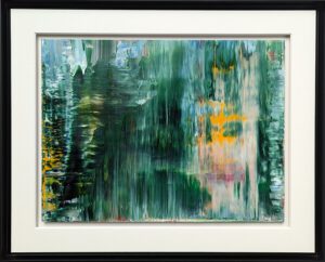 Thomas Pöllmann - Werknummer 2317 - Öl auf Alu Dibond 30x40cm Rahmen 43x53 cm 2023