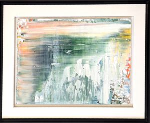 Thomas Pöllmann - Werknummer 2319 - Öl auf Alu Dibond 30x40cm Rahmen 43x53 cm 2023