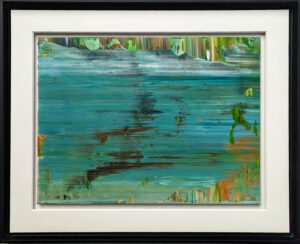 Thomas Pöllmann - Werknummer 2322 - Öl auf Alu Dibond 30x40cm Rahmen 43x53 cm 2023