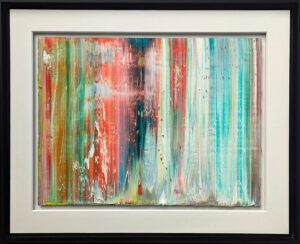 Thomas Pöllmann - Werknummer 2323 - Öl auf Alu Dibond 30x40cm Rahmen 43x53 cm 2023