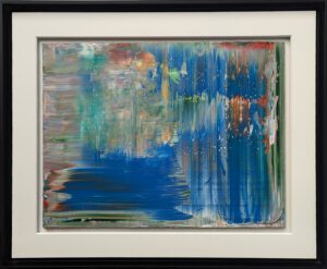 Thomas Pöllmann - Werknummer 2324 - Öl auf Alu Dibond 30x40cm Rahmen 43x53 cm 2023