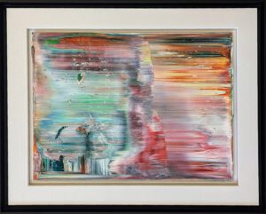 Thomas Pöllmann - Werknummer 2327 - Öl auf Alu Dibond 30x40cm Rahmen 43x53 cm 2023