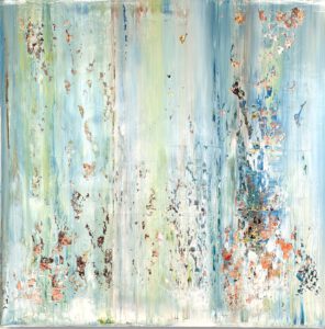 Thomas Pöllmann - Werknummer 2419 Öl auf Leinwand 90x90xm 2024