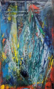 Thomas Pöllmann - Werknummer 2425 Öl auf Leinwand 150x90cm 2024