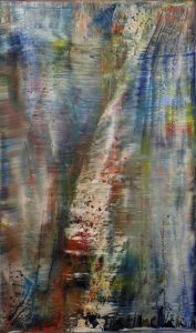 Thomas Pöllmann - Werknummer 2427 Öl auf Leinwand 150x90cm 2024