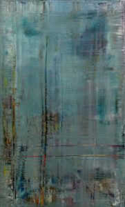 Thomas Pöllmann - Werknummer 2437 Öl auf Leinwand 150x90 cm 2024