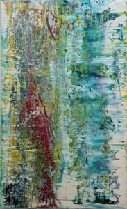 Thomas Pöllmann - Werknummer 2438 Öl auf Leinwand 150x90 cm 2024