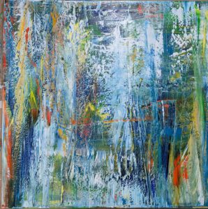 Thomas Pöllmann - Werknummer 2511 Öl auf Leinwand 140x140cm 2025