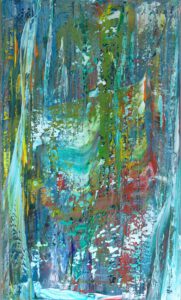 Thomas Pöllmann - Werknummer 2522 Öl auf Leinwand 150x90cm 2025