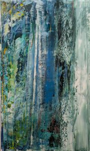 Thomas Pöllmann - Werknummer 2527 Öl auf Leinwand 150x90cm 2025